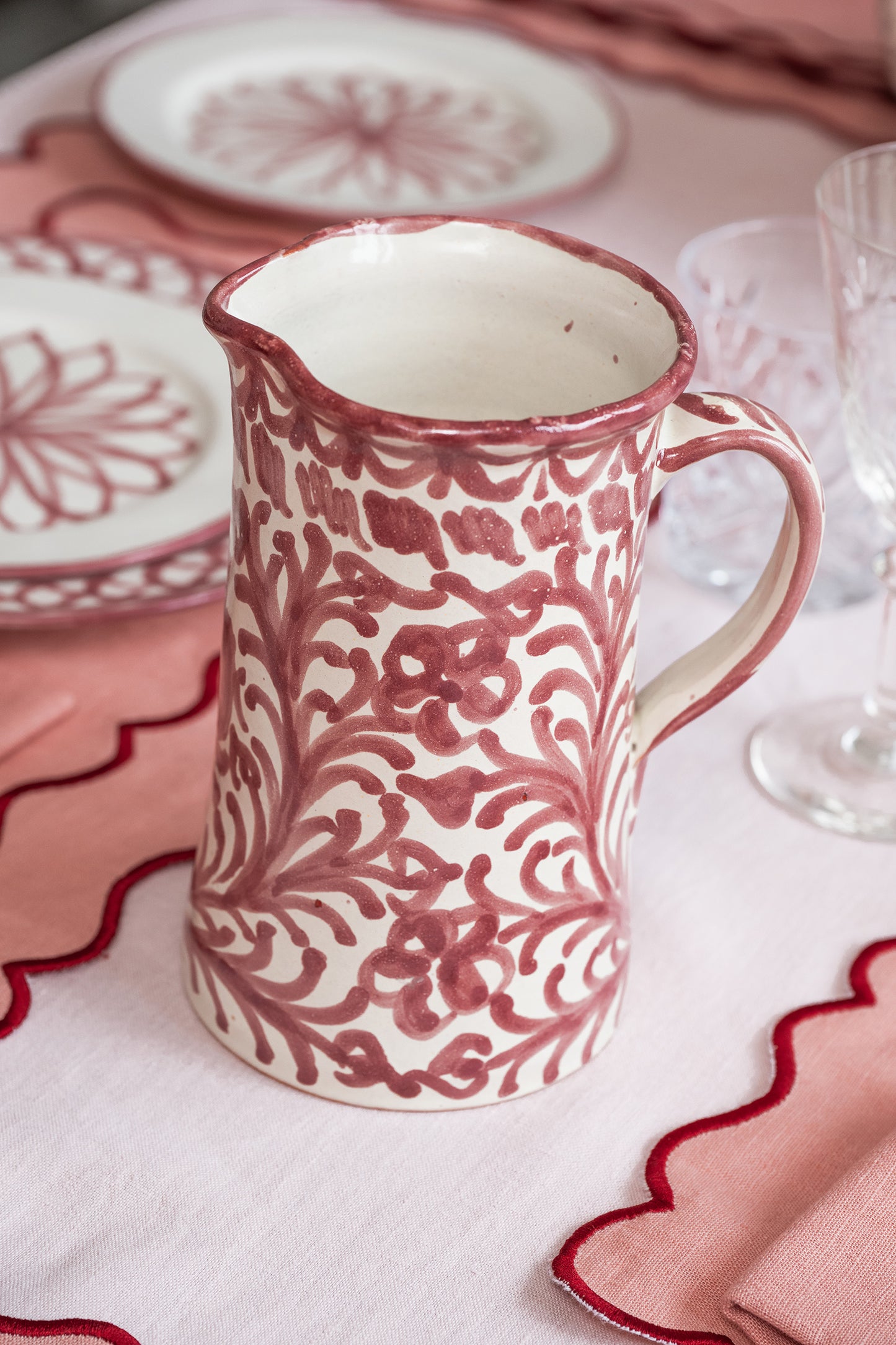 Carafe GRANADA rose