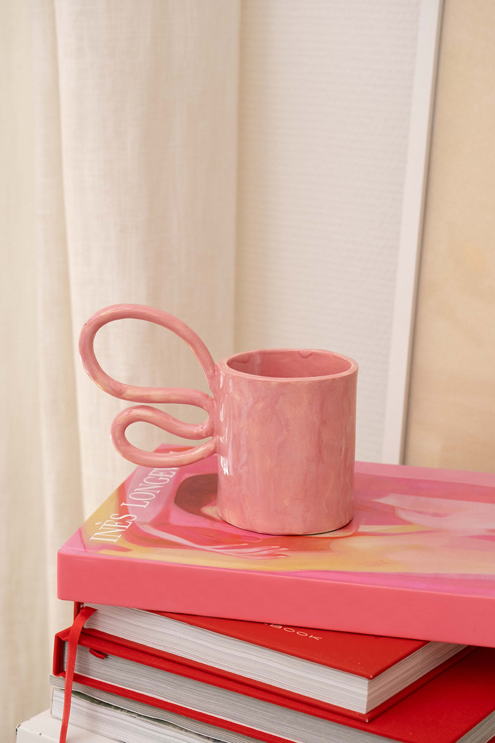 Taza Curva rosa