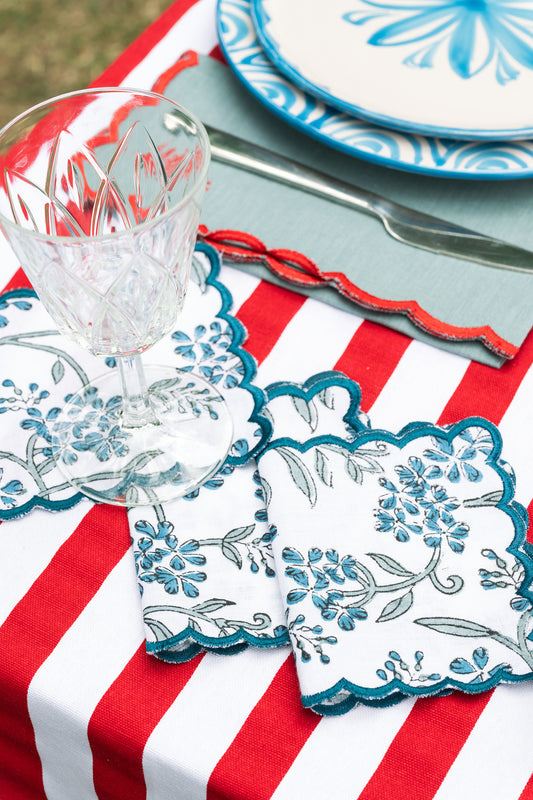 Serviettes de cocktail FLECO x6