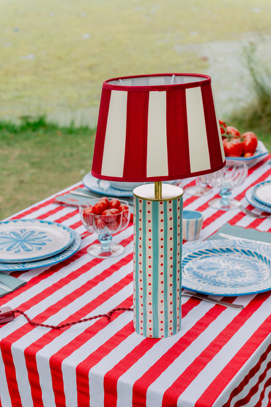 Lampe rayée LOLA