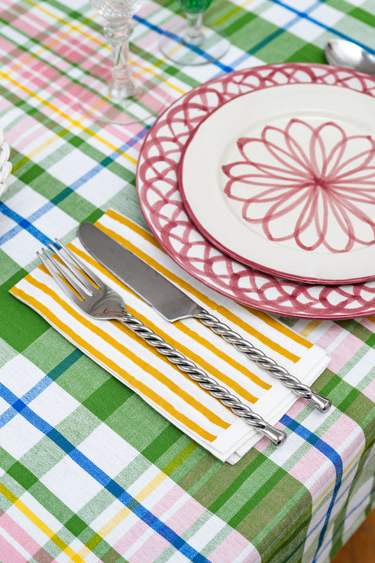 Serviettes RAYAS jaune