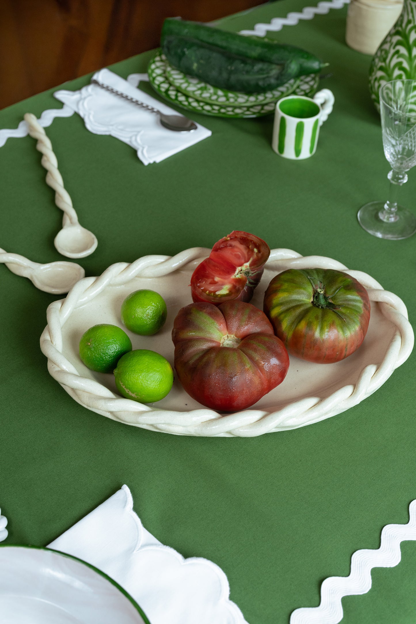 Grand plat ovale CAMPO