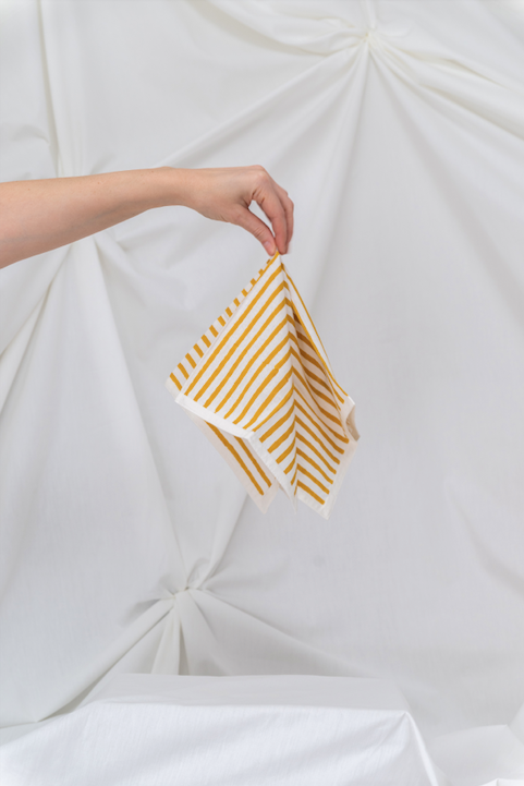 Serviettes RAYAS jaune