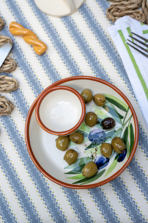 Bol à motif olives ACEITUNA