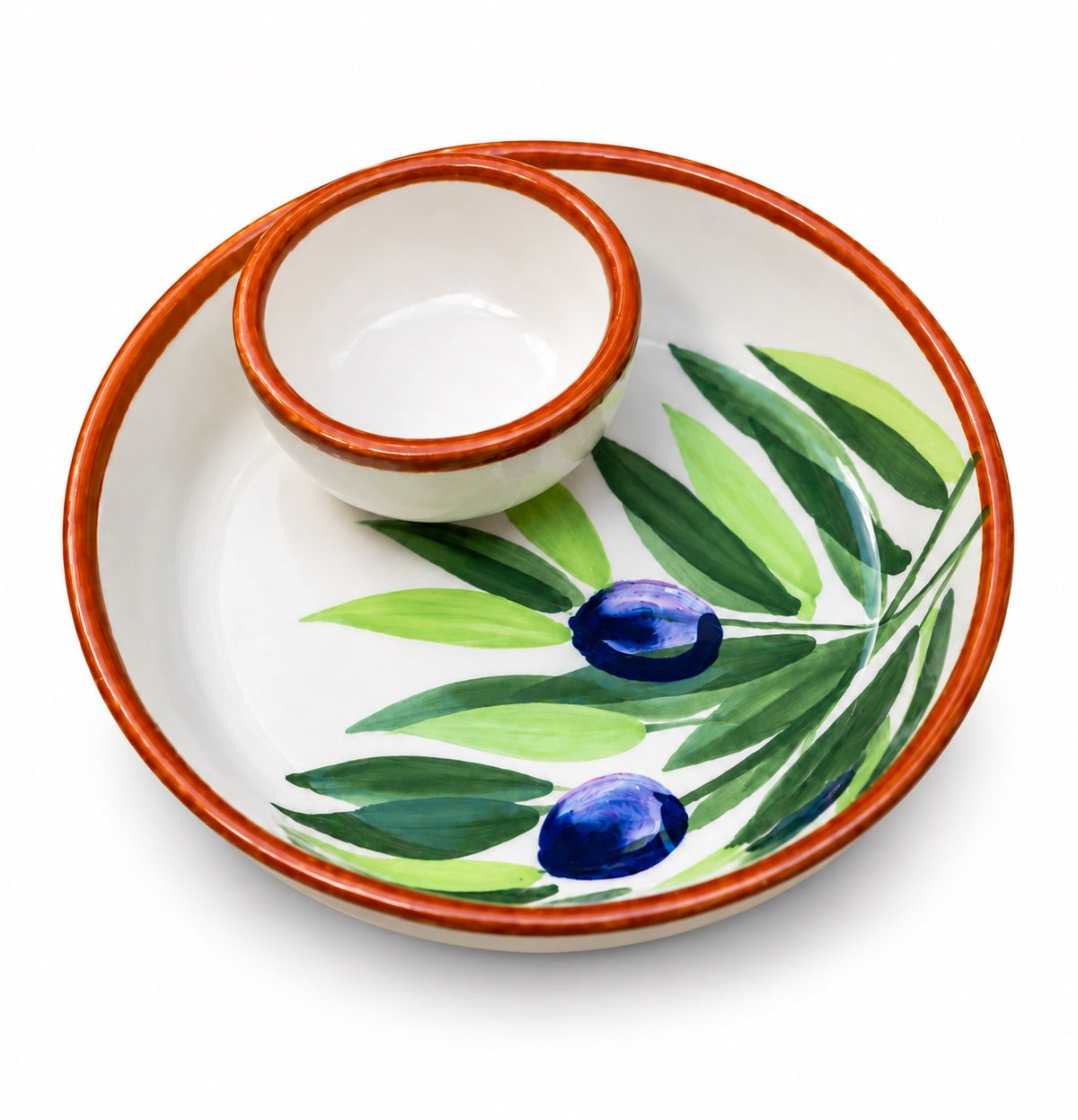 Bol à motif olives ACEITUNA