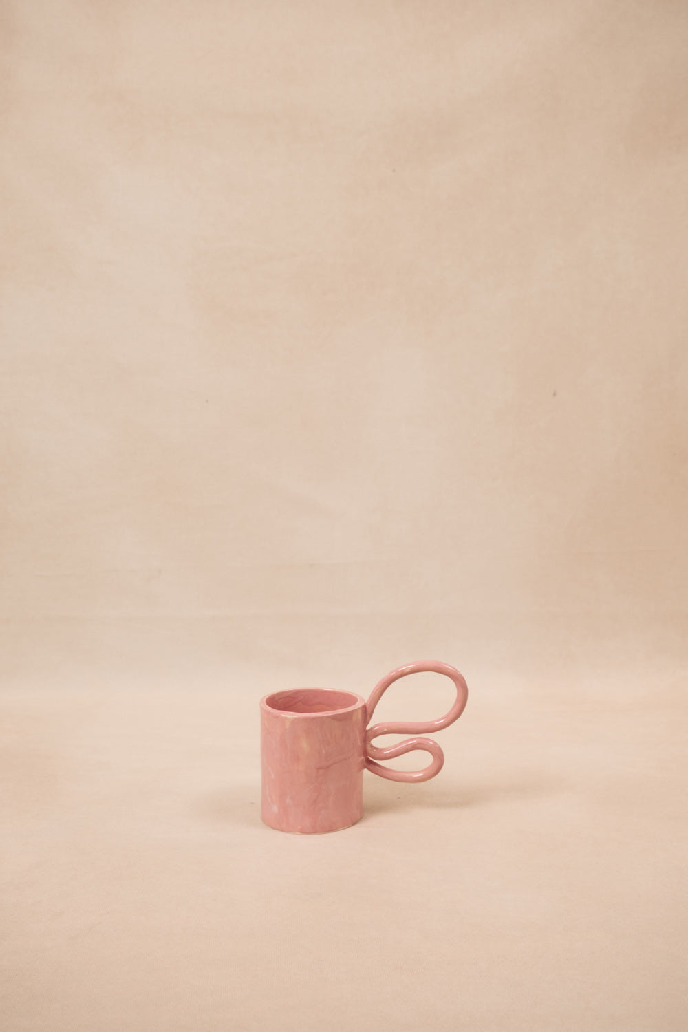 Tasse Curva rose