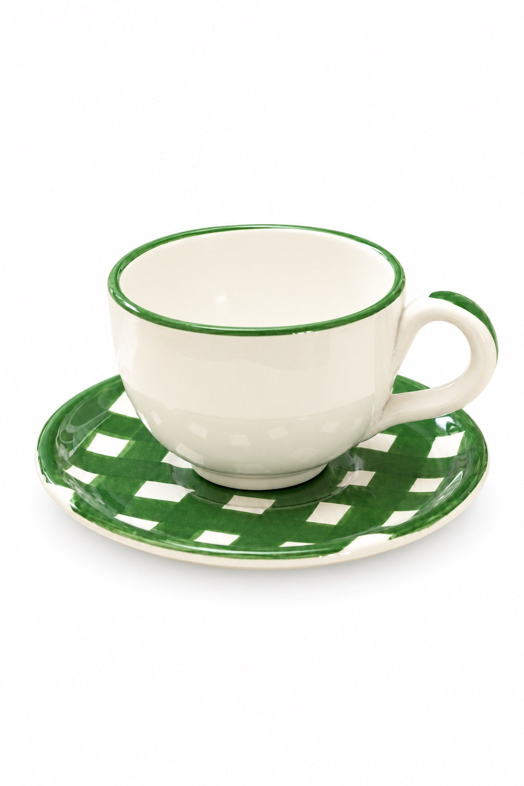 Ensemble grande tasse VICHI + coupelle